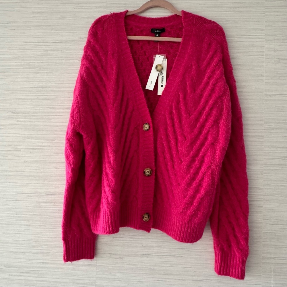NWT Aqua cardigan.